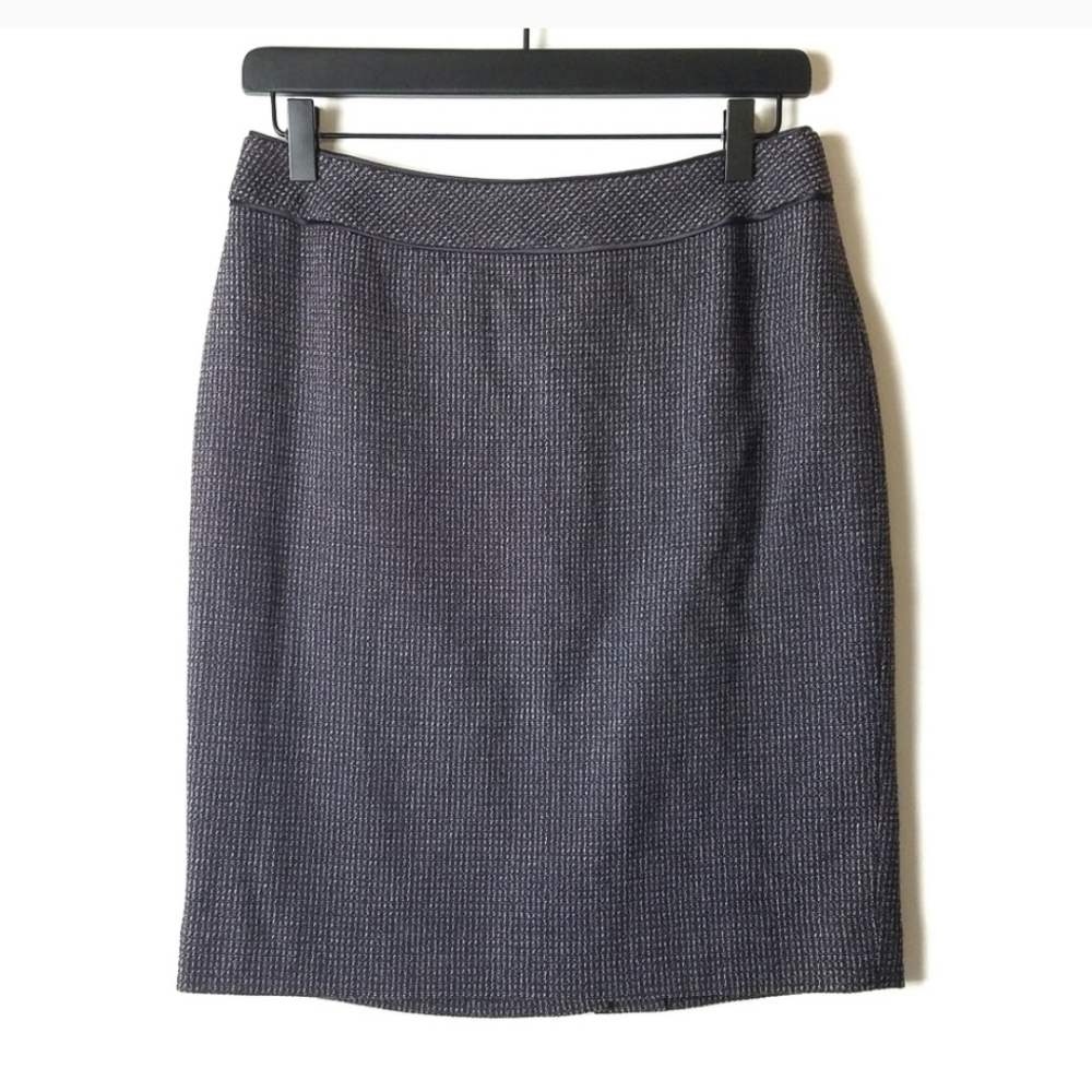 ANN TAYLOR Petites Tweed A-line skirt Size 6P